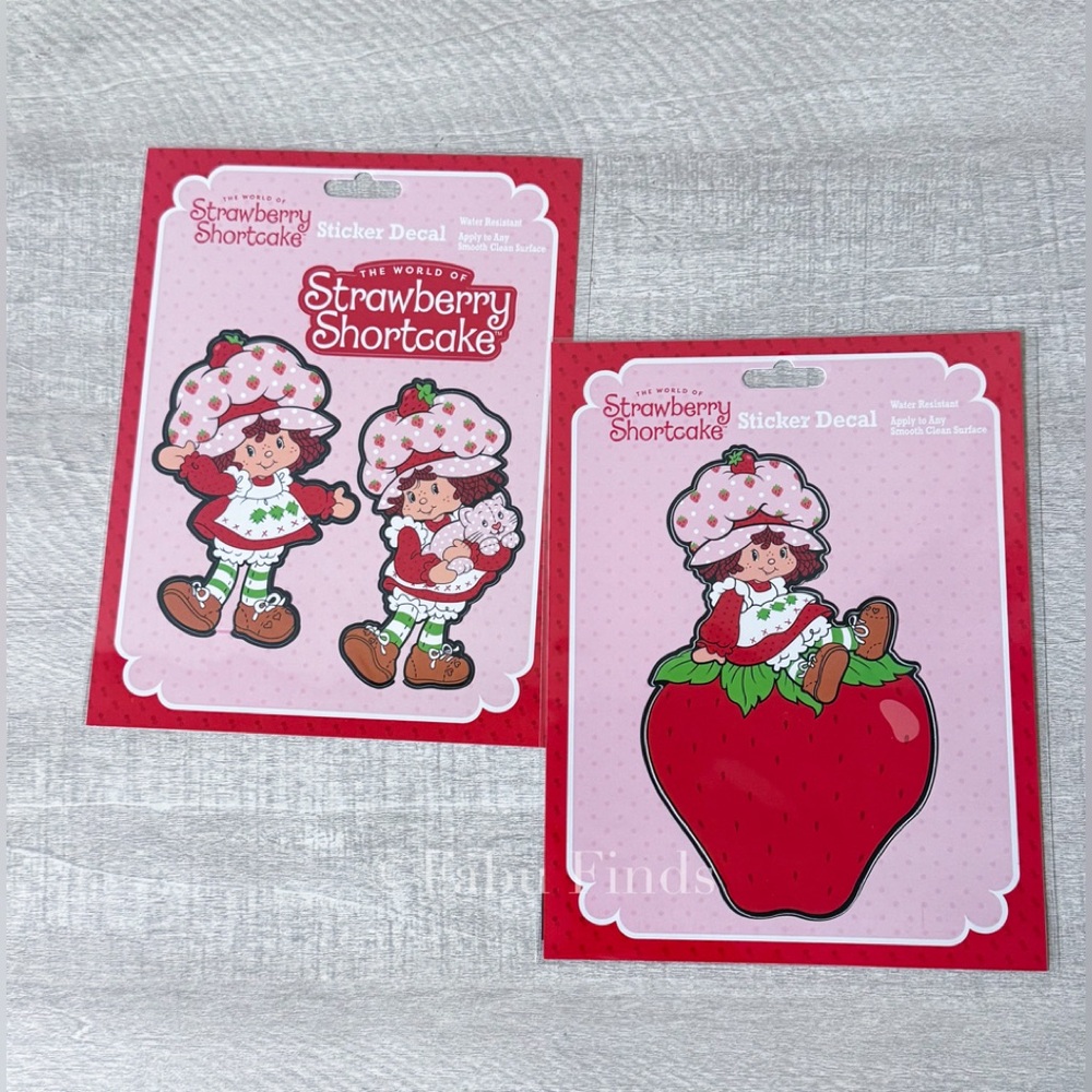 Strawberry Shortcake Water Resistant Sticker Decal
